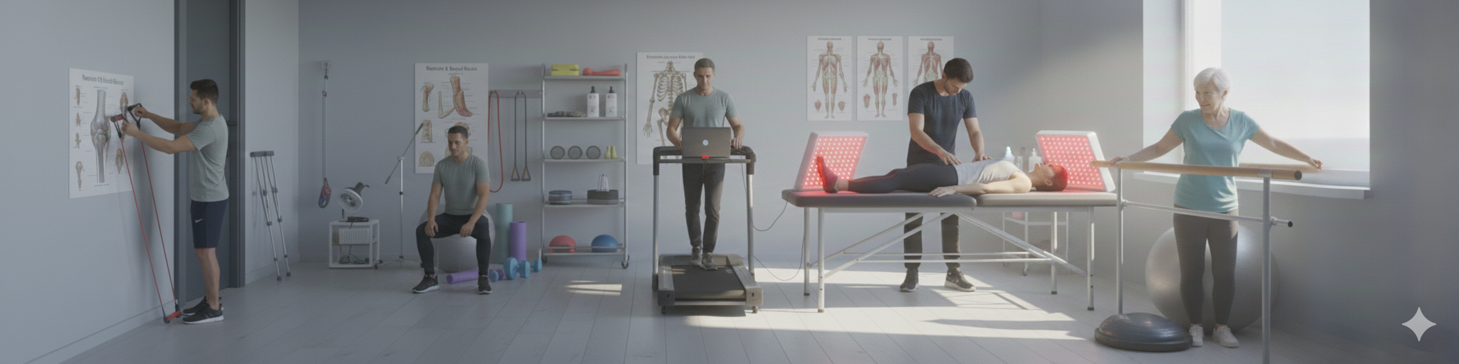 Physiotherapy treatment session
